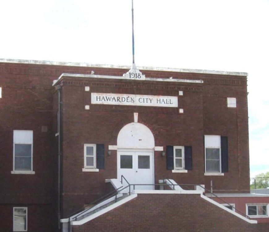 Old City Hall Hawarden Historical Society
